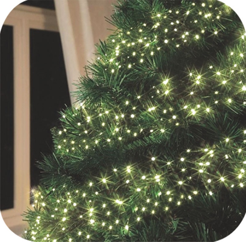 240-LED Cluster Fairy Lights, 2.4m