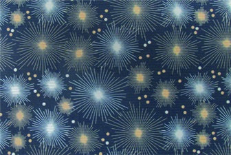 Printed Gift Wrap Starburst Fireworks, 10m