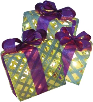 Gift Box Sheer Weave Set, 15-25cm