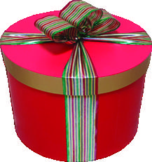 Round Gift Boxes, 24-32cm