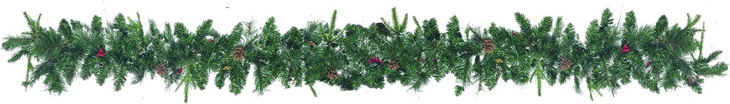 Glittered Garland, 9' x 12"
