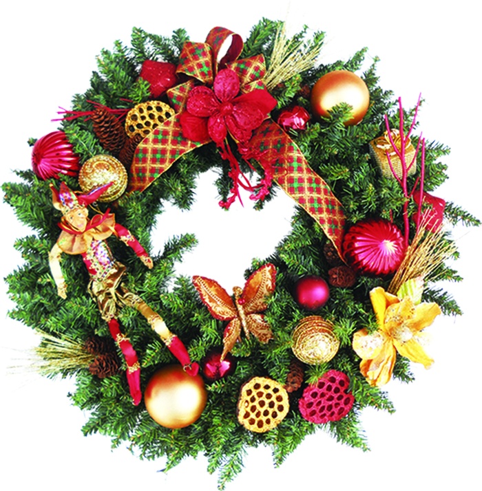 Jester Wreath, 30"