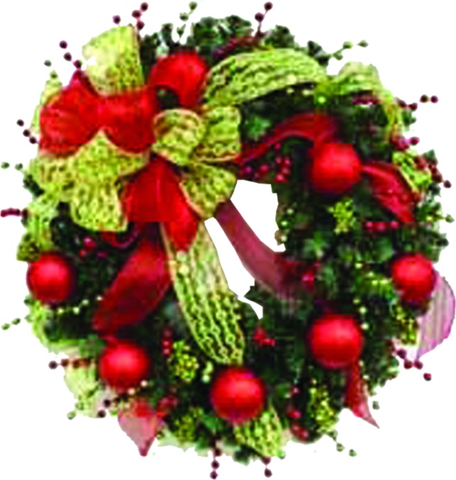 Luxuriously Decorated Wreath