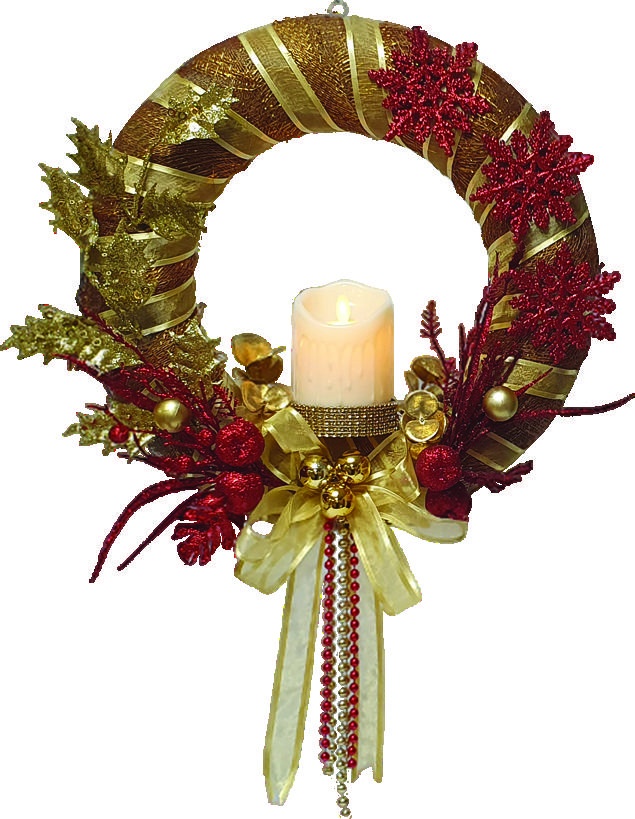 Wintry Wreath, 40cm