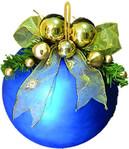 Decorated Ball, 25cm