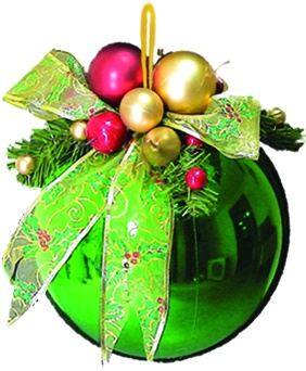 Decorated Ball, 25cm