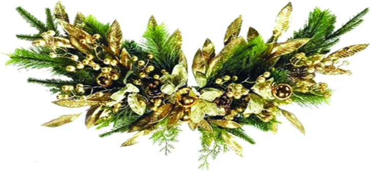 Embellished Swag, 80cm