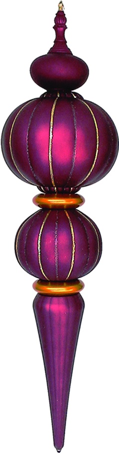 Giant Ribbed Spire Finial, 1.5m