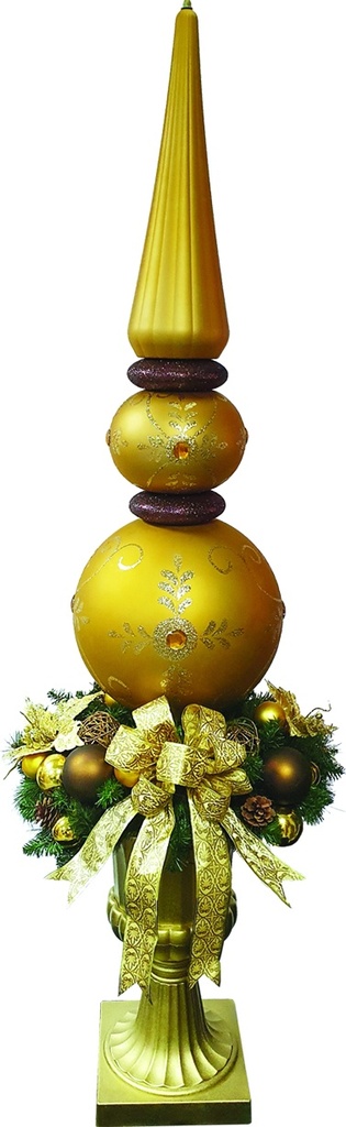 Decorated Giant Standing Finial, 1.5m