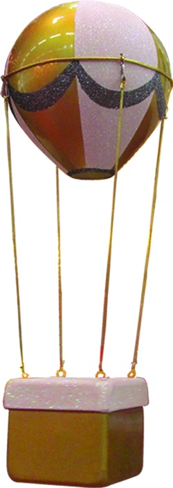 Hot Air Balloon Ornament, 58cm