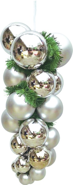 Bauble Grape Cluster, 60cm