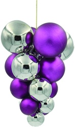 Ball Grape Mixed Finish, 20cm