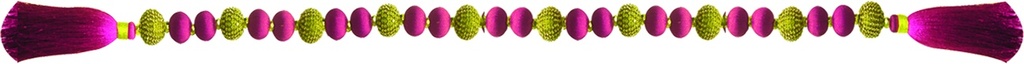 Ball Garland with Tassels, 95cm