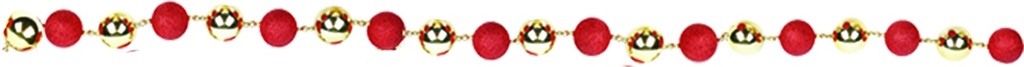 Ball Garland Alternating, 1.6m