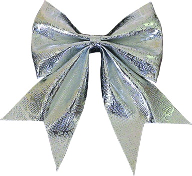 Fabric Bow, 12cm