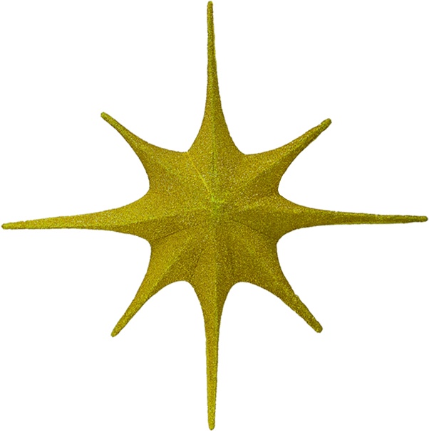 Collapsible Fabric Star, 60cm
