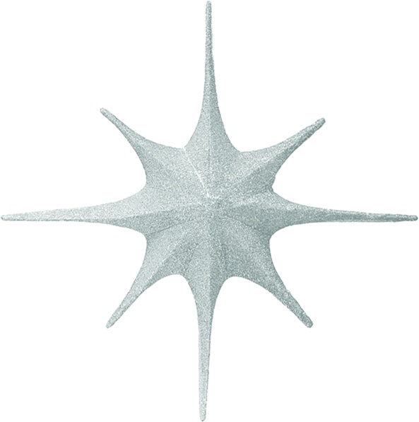 Collapsible Fabric Star, 60cm