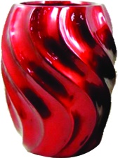 Wavy Ribbed Pot, 10.5cm