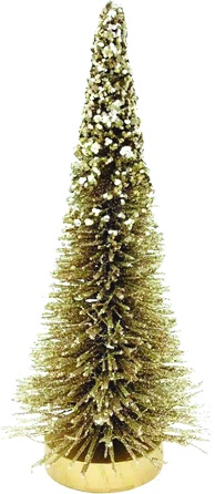 Glitter Needle Tree, 40cm