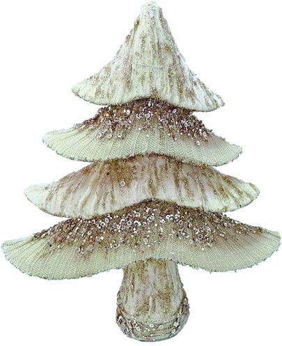 Layered Sequin Tree, 39cm