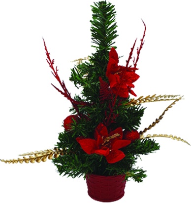 Decorated Mini Tree, 30cm