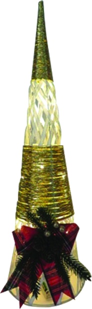 Light-Up Cone Tree, 60cm