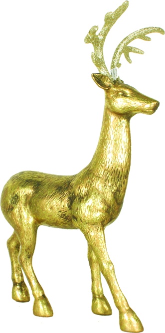 Deer with Antique Finish, 45cm