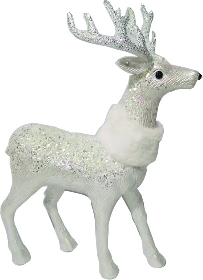 Standing Deer Fur Collar, 45cm