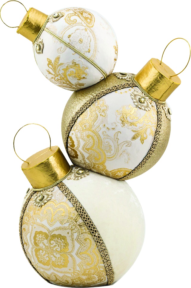 Stack of Baubles, 60cm