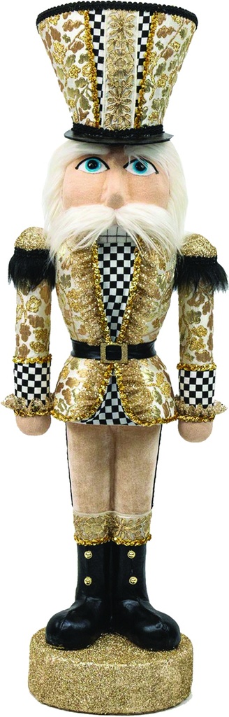 Nutcracker Checkerboard Brocade, 1m