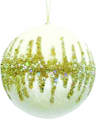 Velvet Wave Band Ball, 10cm