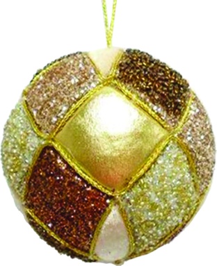 Diamond Fabric Ball, 10cm