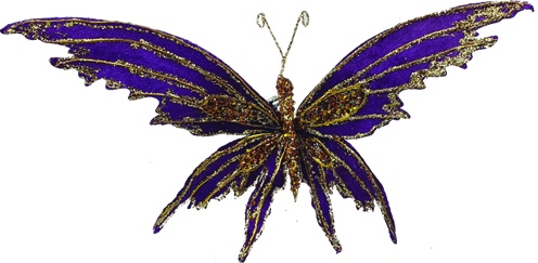 Butterfly Clip On, 30cm
