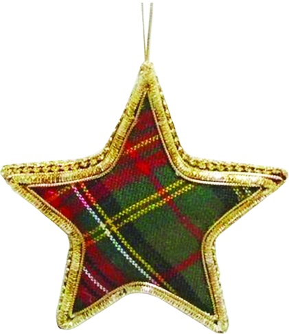 Plaid Star, 15cm