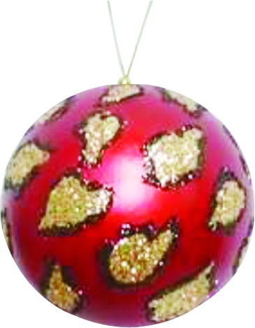 Glittered Leopard, 15cm