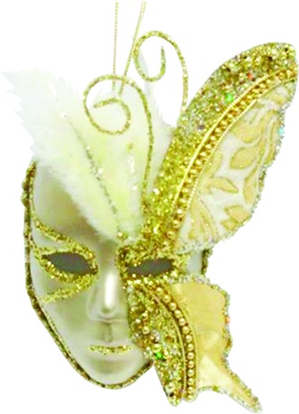 Butterfly Mask, 15cm