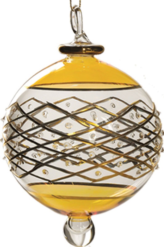 Glass Ball Diamond Lattice, 8cm