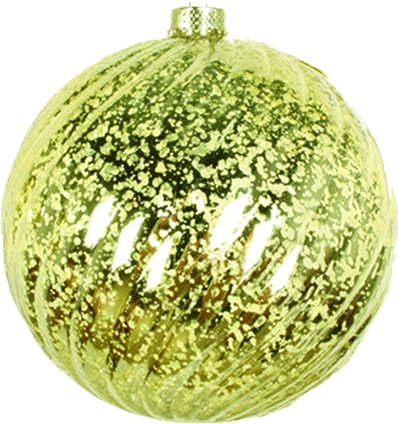 Shiny Swirl Ribbed Speckled Ball, 15cm