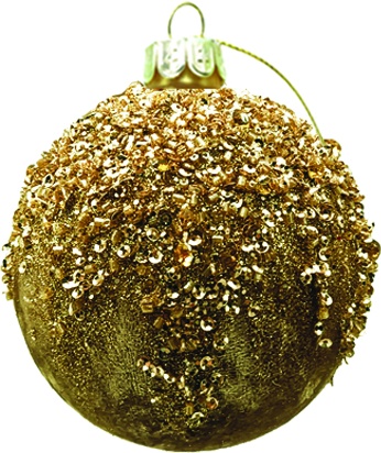Sequin Panel Ball, 10cm