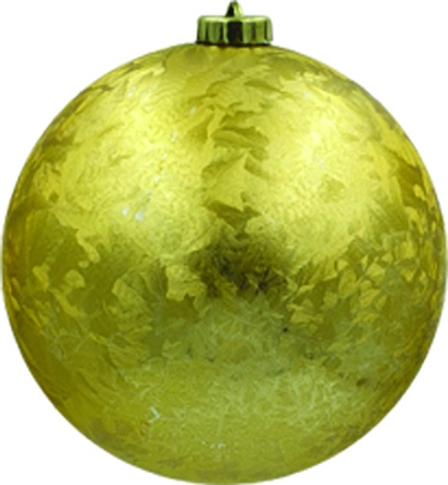 Crystal Ball Crackle Frosted, 15cm