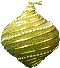 Decorated Onion, 7cm