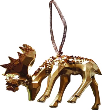 Geometric Deer Ornament, 12cm
