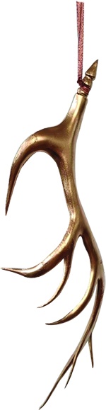 Deer Antler Ornament, 29cm