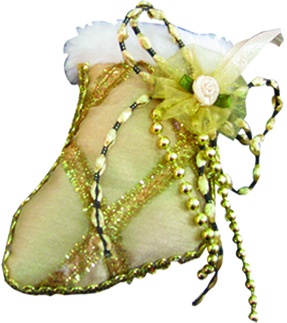 Ornamental Stocking, 10cm