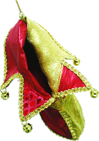 Jester Shoe Ornament, 15cm