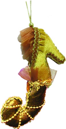 Curled Toe Heel Ornament, 15cm