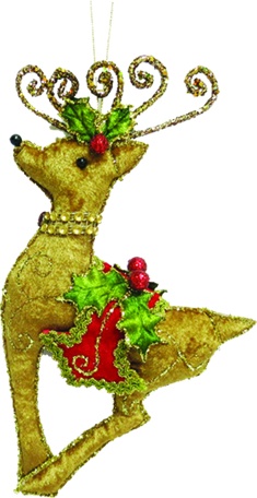 Ornate Deer, 15cm