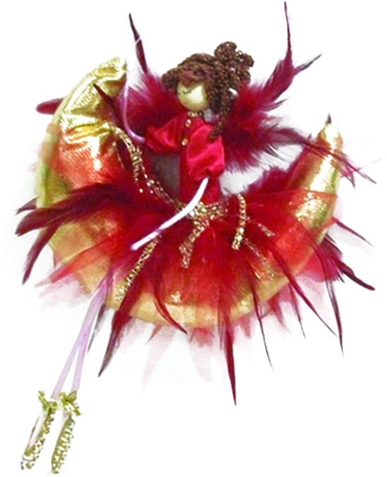 Hanging Angel on Moon, 51cm