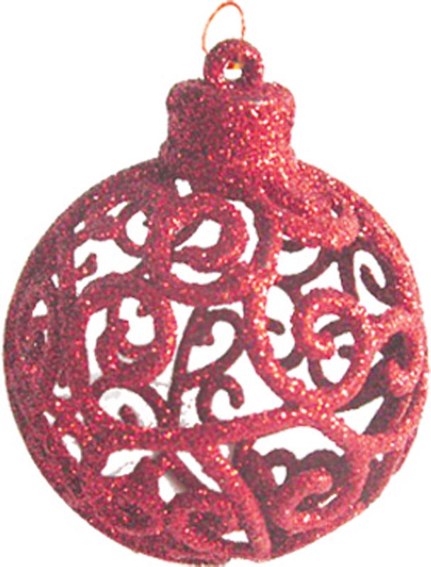 Decorative Wireframe Ball, 8cm
