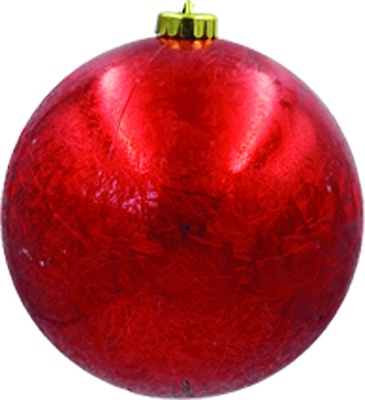 Crystal Ball Crackle Frosted, 10cm